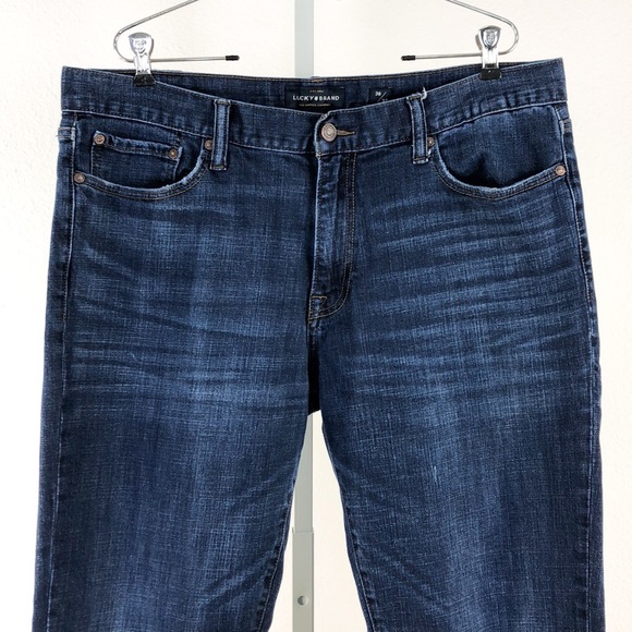Lucky Brand Denim Straight Leg Jeans 38/32 - Picture 2 of 9